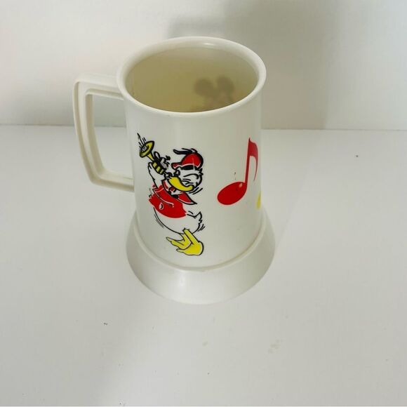 Walt Disney Productions Vintage Mickey & Donald Duck View A Rama Plastic Mug - Picture 2 of 8